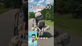 weight of one million dollars😱mrbeast entertainment shorts veda king official [upl. by Ettenad]