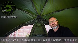 Carp Fishing  A Carpy Connection Reviews Wychwood HD MHR Brolly System MK2 Review [upl. by Bogie]