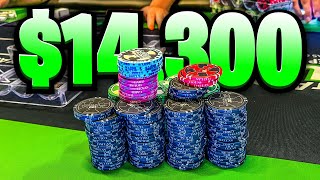 BIGGEST CASH SESSION OF MY LIFE  Slick Ric Poker Vlog [upl. by Ennaihs]