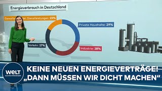 ENERGIENOTSTAND Düstere Aussichten für Industrie und Wirtschaft [upl. by Raimes925]