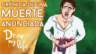 Resumen de CRÓNICA DE UNA MUERTE ANUNCIADA  Draw My Life en Español [upl. by Ojaras]