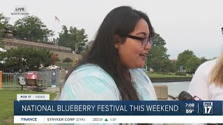 7A  National Blueberry Fest blooms for its 60th year in South Haven [upl. by Tonjes]