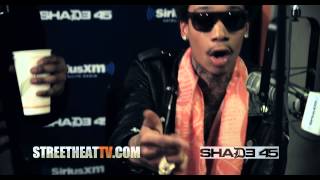 Wiz Khalifa Feat Juicy J quotMy favorite Songquot IN studio performance at Shade45 wit DJKaySlay [upl. by Beetner]