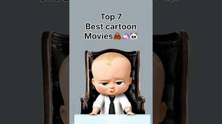 Top 7 cartoon movies 🍿 trending shortsfeed movie cartoonstyle cartoons [upl. by Hailed]