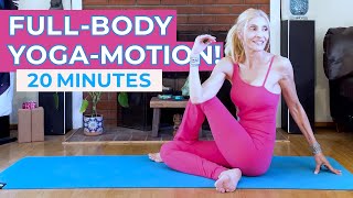 20minute FullBody Yoga for Mobility  YogaMotion to Keep you Moving with Ease [upl. by Janice565]