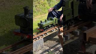 3 12” Pannier Tank Miniature Steam Locomotive 🚂 miniaturerailway modelengineer steamtrain [upl. by Blackington]