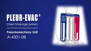 Pleurevac® Pneumonectomy Unit  Overview Setup Instructions and Frequently Asked Questions [upl. by Lothaire]