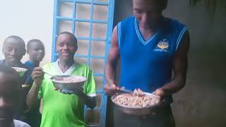 Students of Christ The King Igembe Secondary School Taking Supper [upl. by Tartaglia]