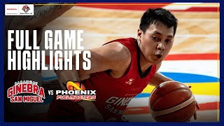 BRGY GINEBRA vs PHOENIX  FULL GAME HIGHLIGHTS  PBA SEASON 49 COMMISSIONERS CUP  DEC 13 2024 [upl. by Festus366]