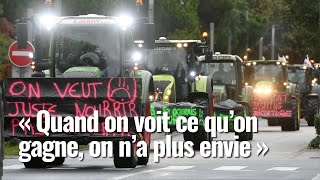 Les agriculteurs en colère témoignent [upl. by Sibella76]