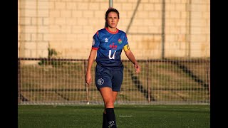 Bea capitana del SENIOR FEMENINO tras la goleada y su hattrick vs DUX Internacional de Madrid [upl. by Enyawal]