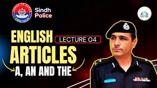 Understand English Articles A An The – Sindh Police Test Preparation [upl. by Reiners]