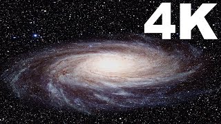 4K Galaxy spinning in space  Zooming In  Free HD Videos  No Copyright [upl. by Silvers693]