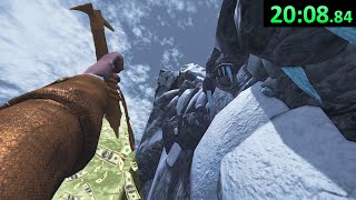 How I raised 25k in ONE HOUR by Speedrunning the Tallest Mountain [upl. by Oramlub]