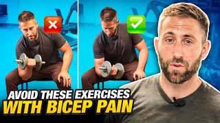 STOP These Exercises With Bicep Tendonitis [upl. by Lipkin]