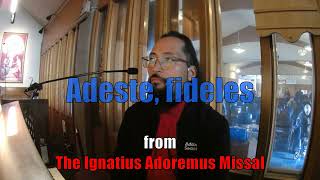 Adeste fideles LYRICS by John Francis Wade [upl. by Kciwdahc]