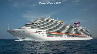 Carnival Vista 2023  Day 3  Sea day [upl. by Gnahk712]