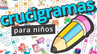 Crucigramas para ninos PDF [upl. by Synn]