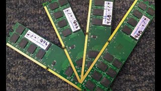 Memórias DDR2 4GB por pente [upl. by Ettezel]