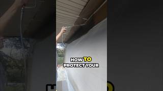 🛡️ How to Protect Everything When Using a Paint Sprayer 🎨💨 diy painter contractor howto home [upl. by Carmelo403]