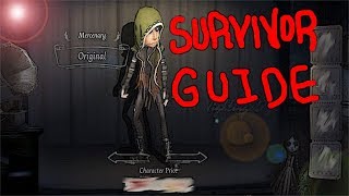 Identity V Survivor Guide Mercenary Best Persona To Use [upl. by Narcissus]