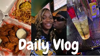 Vlog Night Time Shenanigans W Him Feeling Sick Walgreens Lost Footage Dinner l Keona Michelle [upl. by Odraode]