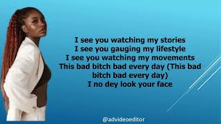 Bloody Samaritan Video Lyrics  Ayra Starr [upl. by Levana280]