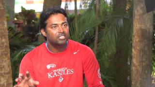 2015 Kastles  Leander Paes on His Partnership with Martina Hingis [upl. by Anaud154]