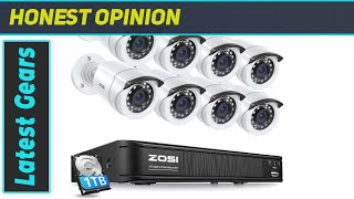 ZOSI H265 Home Security Camera System with AI Human Vehicle Detection  Best 8 Channel CCTV [upl. by Conrade]