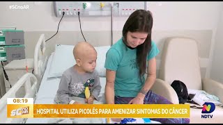 Picolés solução saborosa para aliviar mucosite em crianças com câncer [upl. by Nylhtak]