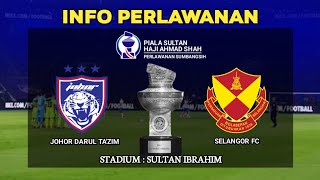 🔴info Live JDT FC VS Selangor FC  Piala Sumbangsih 2024  Stadium Sultan Ibrahim [upl. by Aicila479]