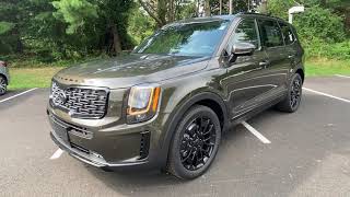 2021 Kia Telluride SX Prestige Night Fall Edition Walkaround in 4k [upl. by Aan463]