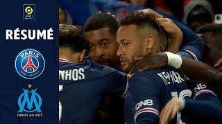 PARIS SAINTGERMAIN  OLYMPIQUE DE MARSEILLE 2  1  Résumé  PSG  OM  20212022 [upl. by Layne]