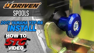 Rear Swingarm Spools  How to install them and why you need them from SportbikeTrackGearcom [upl. by Juliane]