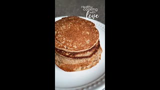 La Mejor Receta de PANCAKES SALUDABLES😍 fácil rápido y delicioso [upl. by Cavanagh]