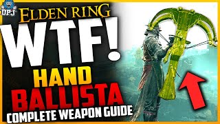 Elden Ring THIS IS OP  How To Get SECRET HAND BALLISTA WEAPON  Full Location amp Weapon Guide [upl. by Alletniuq]