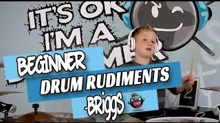 Kids Drumming Lessons Beginner Rudiments [upl. by Remo]