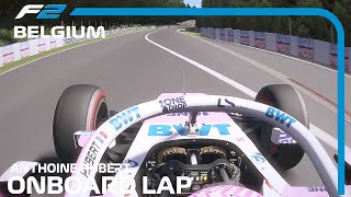 Anthoine Hubert Belgium F2 2019 Onboard Lap  Assetto Corsa [upl. by Atnauqal]