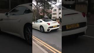 Ferrari California owner reved his engine for me [upl. by Mcgaw905]