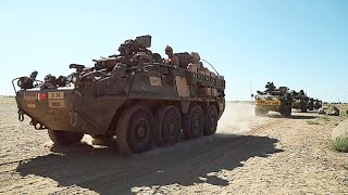 Stryker Convoy Heads to Fort Carson Intensive Prep for Warfighter Exercise [upl. by Cassella802]