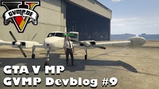 GTA VMP  German Roleplay by GVMP  Testing 9 Pilot HD [upl. by Bohun]