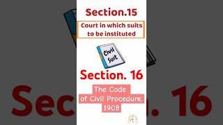 Section 15 and 16 CPC1908 🏛️🏛️⚖️⚖️👩🏻‍⚖️ cpc1908 law civillaw [upl. by Elaine]