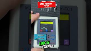 MultiFunction TesterLCRTC1 Tester for Diode Triode Capacitor Resistor electrician viralvideo [upl. by Adirahs]