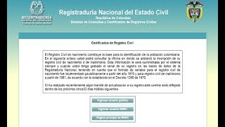 Como Saber Donde Esta Mi Registro Civil 2018 [upl. by Dera897]