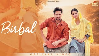 Birbal Official Video Tiger  Jang Dhillon  New Punjabi Songs  Latest Punjabi Songs 2024 [upl. by Slotnick]