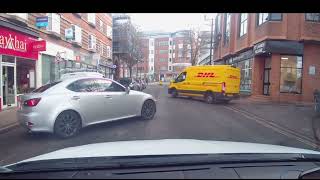 Practical Driving Test Route Tolworth 22 Jan 2024 5 Serious [upl. by Alemap615]