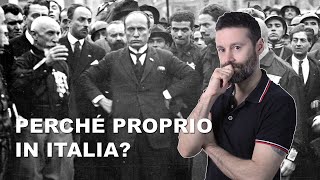 4 ragioni perché il FASCISMO è nato in Italia [upl. by Odicalp]