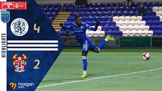 Cheshire Senior Cup Highlights Macclesfield FC 42 Tranmere Rovers [upl. by Aneehs387]