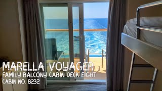 Marella Voyager  Family Balcony Cabin Deck Eight Cabin no8232 [upl. by Uriel349]