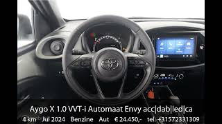 Toyota Aygo X 10 VVTi Automaat Envy accdabledcamlmv18 [upl. by Darreg513]